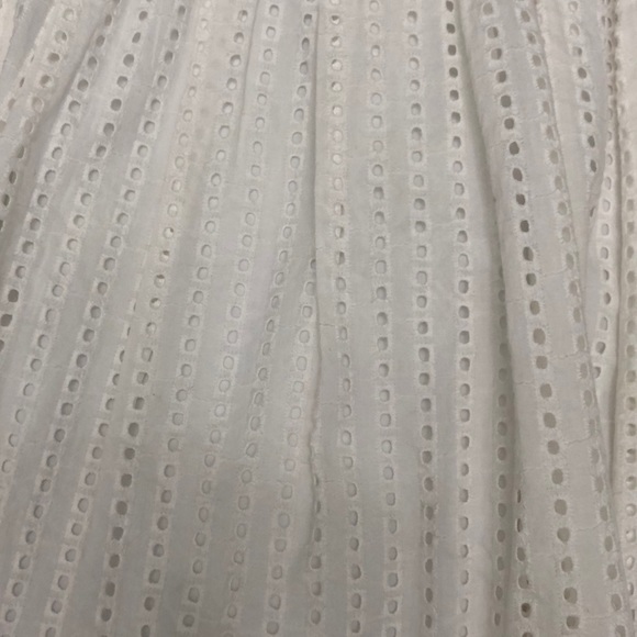 Liz Claiborne Vintage Eyelet White Skirt size 6P - Picture 10 of 11